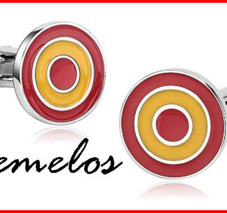 gemelos con la bandera de españa