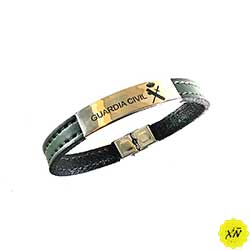 pulsera negra guardia civil