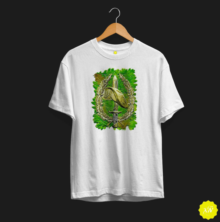 Camiseta con escudo Boina Verde
