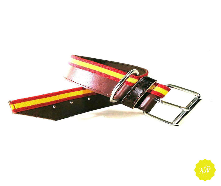 Collar para perro de piel España ancho