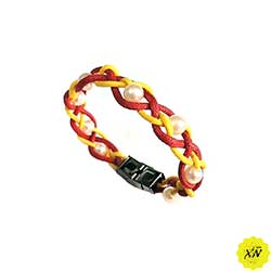 Pulseras bandera España mujer