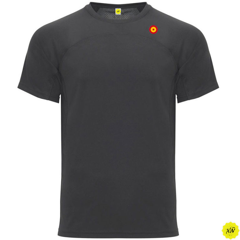 Camiseta técnica diana de España color plomo oscuro