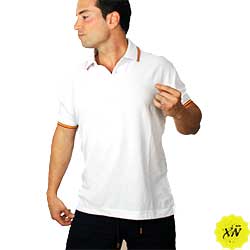 polos de España color blanco