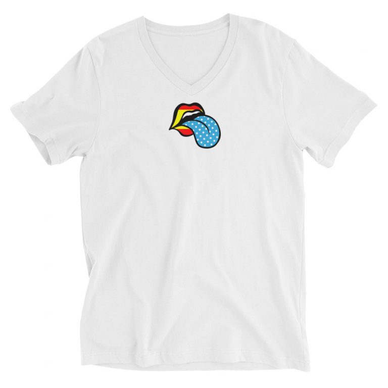 Camiseta mujer labio