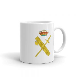 Taza con escudo Guardia Civil