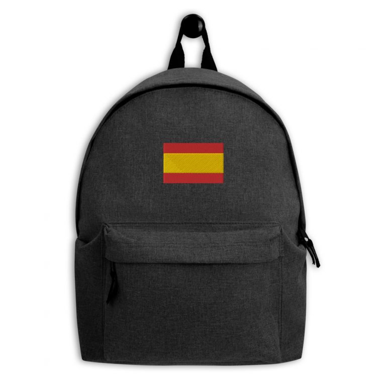 Mochila bandera de España bordada - Imagen 4