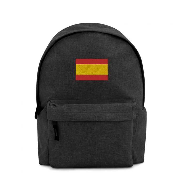Mochila bandera de España bordada - Imagen 6