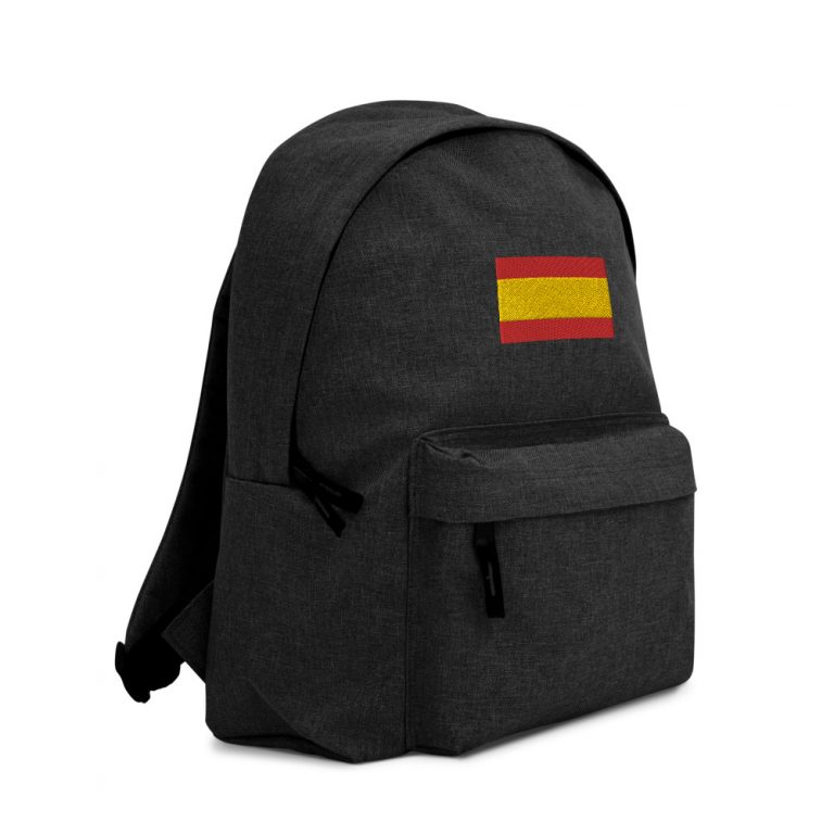 Mochila bandera de España bordada - Imagen 7