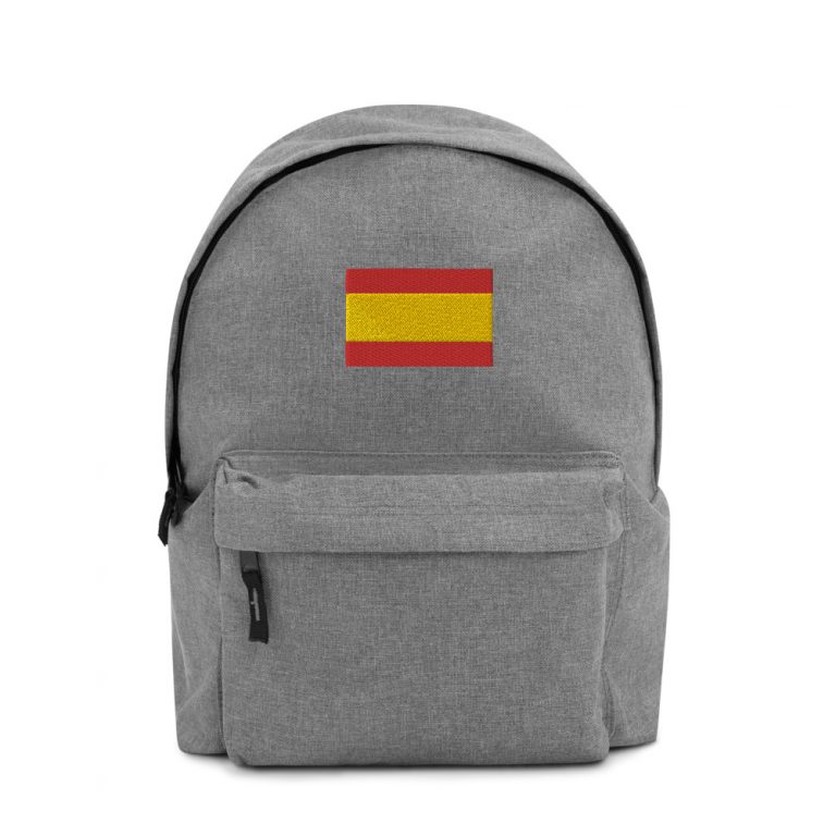 Mochila bandera de España bordada - Imagen 9