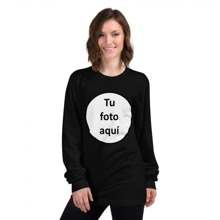 Personalizar camiseta de manga larga online