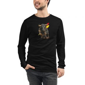 Camiseta manga larga con toro de España